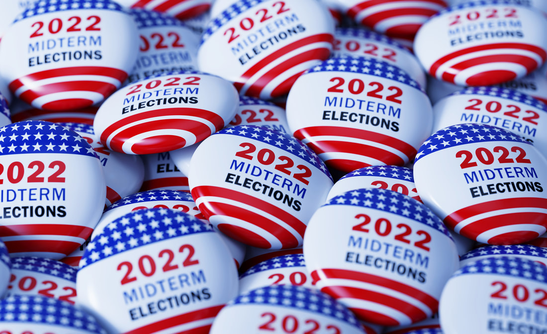 Election Buttons 2022 Midterms