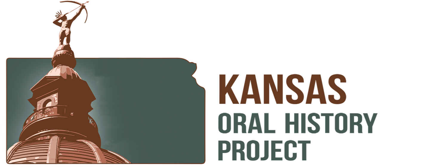 Kansas Oral History Project Logos