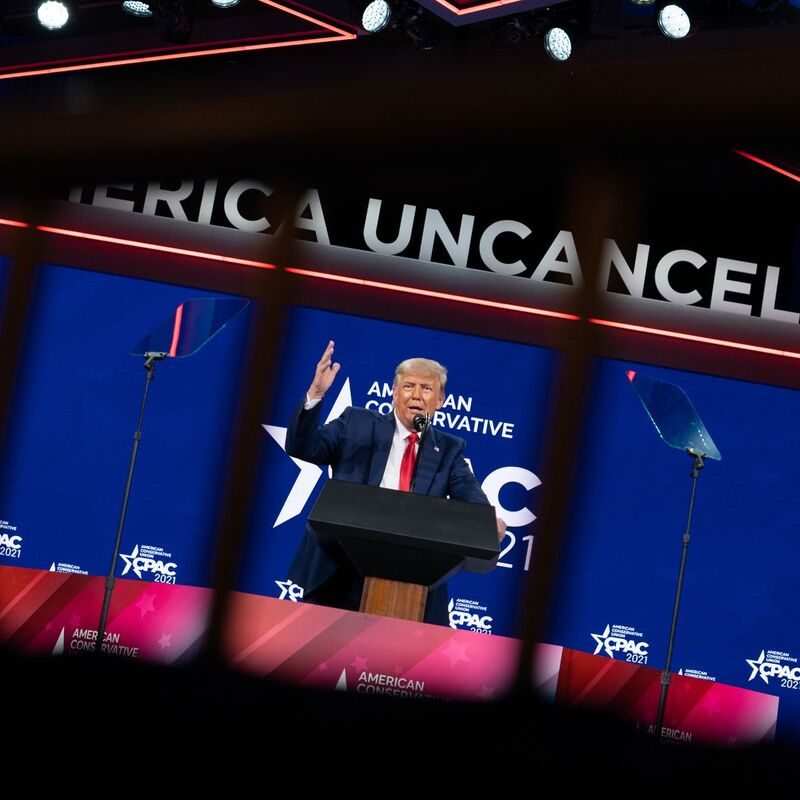 Trump speaks at CPAC 2021